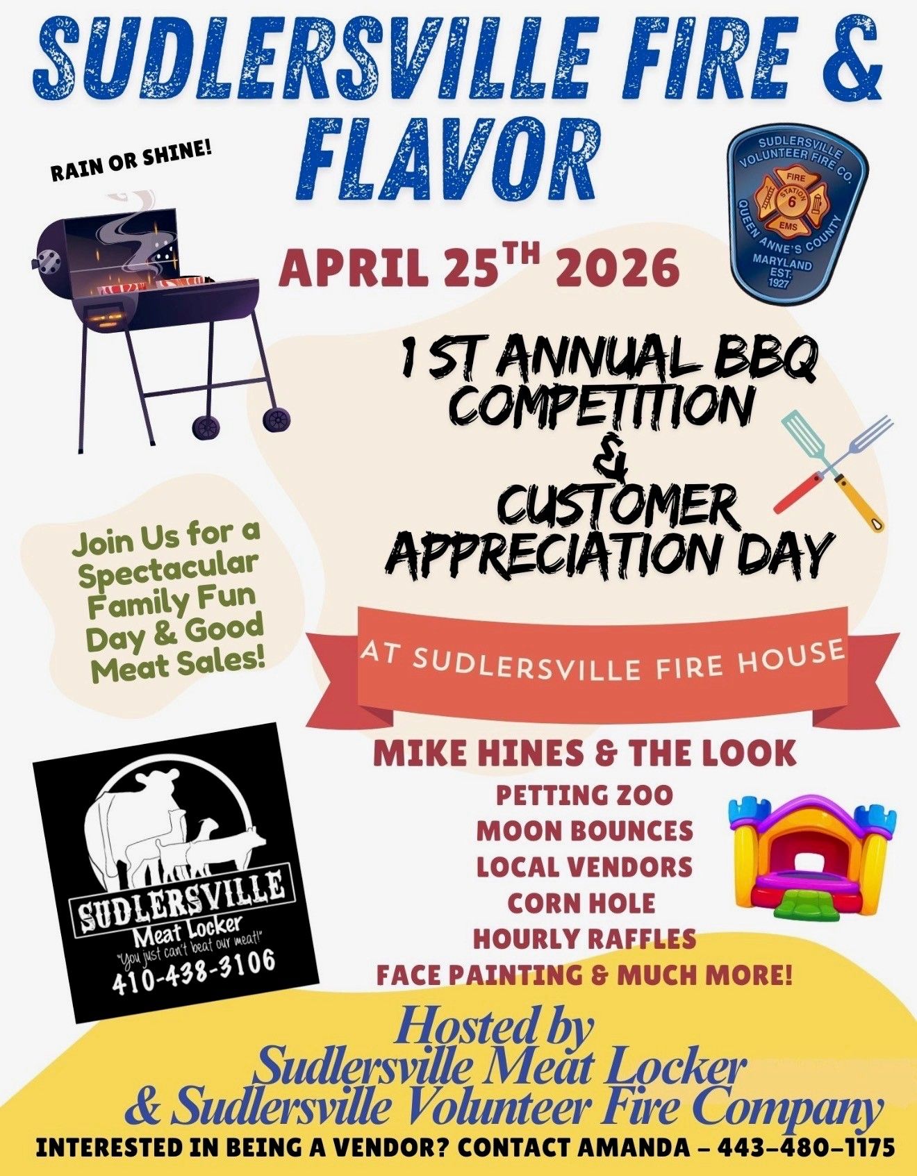 Fire & Flavor Flyer